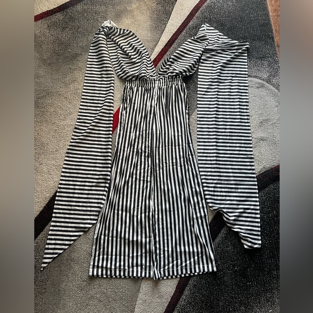 Diarrablu Striped Umy Convertible Jumpsuit